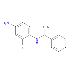 2-Chloro-1-N-(1-phenylethyl)benzene-1,4-diamine