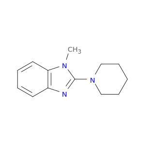 1H-Benzimidazole, 1-methyl-2-(1-piperidinyl)-