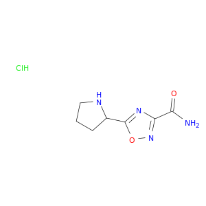 5-(pyrrolidin-2-yl)-1,2,4-oxadiazole-3-carboxamide Hydrochloride
