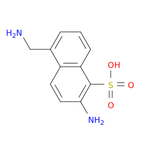2-氨基-5-(氨基甲基)-1-萘磺酸