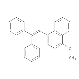 Naphthalene, 1-(2,2-diphenylethenyl)-4-methoxy-