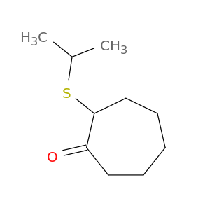 Cycloheptanone, 2-[(1-methylethyl)thio]-