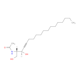 Acetamide, N-[(1S,2R)-2-hydroxy-1-(hydroxymethyl)-3-heptadecynyl]-