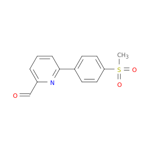 6-[4-(甲砜基)苯基]-2-吡啶甲醛