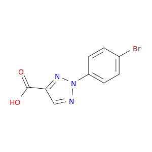 2-(4-溴苯基)-2H-1,2,3-三唑-4-羧酸