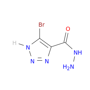 1H-1,2,3-Triazole-4-carboxylic acid, 5-bromo-, hydrazide