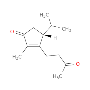 2-Cyclopenten-1-one, 2-methyl-4-(1-methylethyl)-3-(3-oxobutyl)-, (R)-