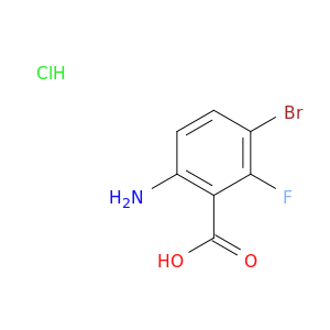 6-氨基-3-溴-2-氟苯甲酸盐酸盐