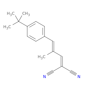 反式-2-[3-(4-叔丁基苯基)-2-甲基-2-丙烯]丙二腈