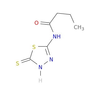Butanamide, N-(4,5-dihydro-5-thioxo-1,3,4-thiadiazol-2-yl)-