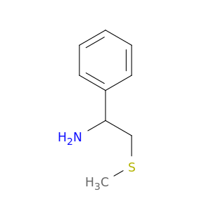 2-(methylsulfanyl)-1-phenylethan-1-amine