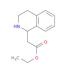 1-Isoquinolineaceticacid, 1,2,3,4-tetrahydro-, ethyl ester