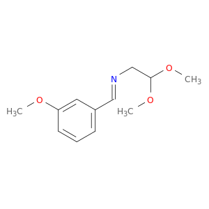Ethanamine, 2,2-dimethoxy-N-[(3-methoxyphenyl)methylene]-