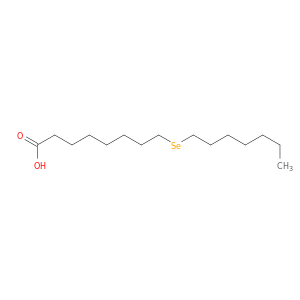 Octanoic acid,8-(heptylseleno)-
