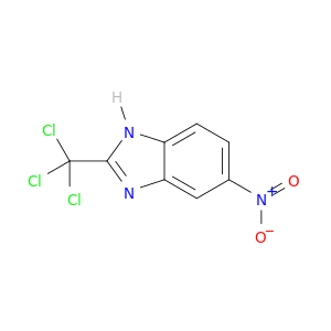 1H-Benzimidazole, 5-nitro-2-(trichloromethyl)-