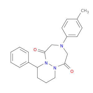 3-(4-METHYLPHENYL)-7-PHENYLHEXAHYDRO-1H-PYRIDAZINO[1,2-A][1,2,5]TRIAZEPINE-1,5(2H)-DIONE