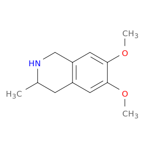 Isoquinoline, 1,2,3,4-tetrahydro-6,7-dimethoxy-3-methyl-