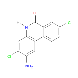 6(5H)-Phenanthridinone,2-amino-3,8-dichloro-