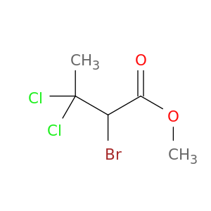 Butanoic acid, 2-bromo-3,3-dichloro-, methyl ester