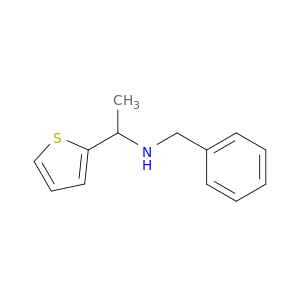 Benzyl[1-(thiophen-2-yl)ethyl]amine