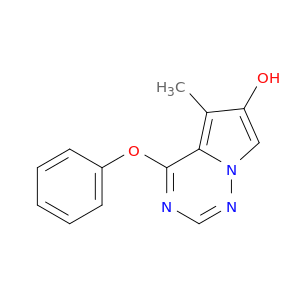 Pyrrolo[2,1-f][1,2,4]triazin-6-ol, 5-methyl-4-phenoxy-