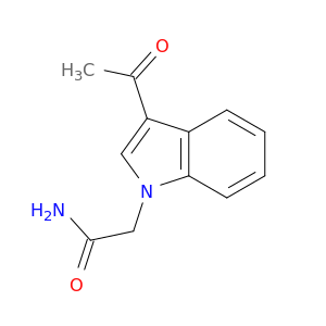 2-(3-Acetyl-1H-indol-1-yl)acetamide