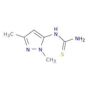 (1,3-Dimethyl-1H-pyrazol-5-yl)thiourea