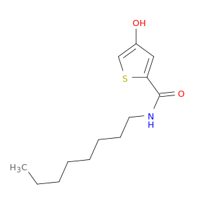 2-Thiophenecarboxamide, 4-hydroxy-N-octyl-