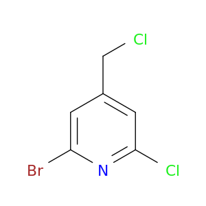 2-Bromo-6-chloro-4-(chloromethyl)pyridine
