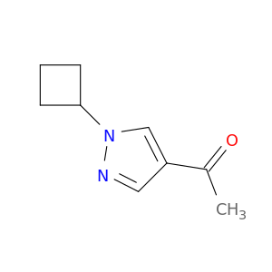 1-(1-Cyclobutyl-1H-pyrazol-4-yl)ethan-1-one