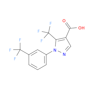 5-(三氟甲基)-1-[3-(三氟甲基)苯基]-1H-吡唑-4-羧酸