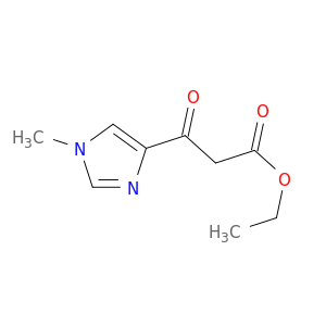 Ethyl 3-(1-methyl-1H-imidazol-4-yl)-3-oxopropanoate
