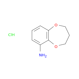 3,4-Dihydro-2H-1,5-benzodioxepin-6-amine hydrochloride
