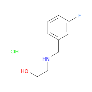 2-{[(3-fluorophenyl)methyl]amino}ethan-1-ol hydrochloride