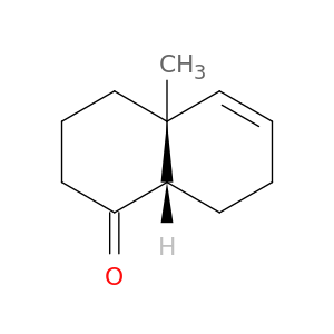 1(2H)-Naphthalenone, 3,4,4a,7,8,8a-hexahydro-4a-methyl-, cis-