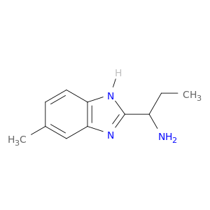 1-(6-甲基-1H-苯并[d]咪唑-2-基)丙烷-1-胺