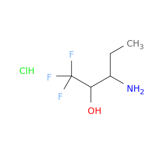 3-amino-1,1,1-trifluoropentan-2-ol hydrochloride