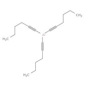 Aluminum, tri-1-hexynyl-