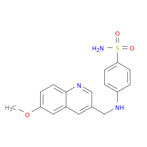 Benzenesulfonamide, 4-[[(6-methoxy-3-quinolinyl)methyl]amino]-