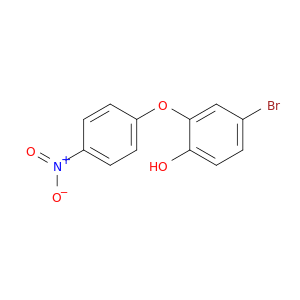 4-溴-2-(4-硝基苯氧基)苯酚