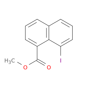 1-Naphthalenecarboxylic acid, 8-iodo-, methyl ester