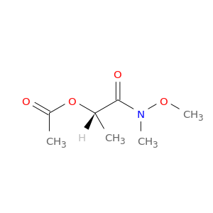Propanamide, 2-(acetyloxy)-N-methoxy-N-methyl-, (S)-