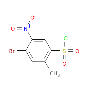 4-Bromo-2-methyl-5-nitrobenzene-1-sulfonyl chloride