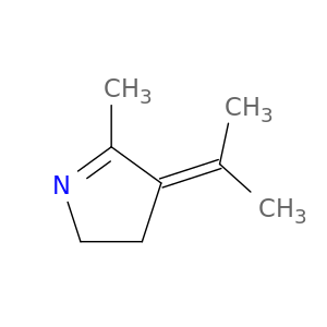 2H-Pyrrole, 3,4-dihydro-5-methyl-4-(1-methylethylidene)-