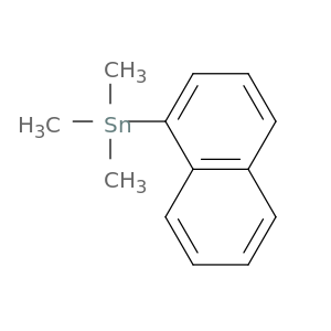 Stannane, trimethyl-1-naphthalenyl-
