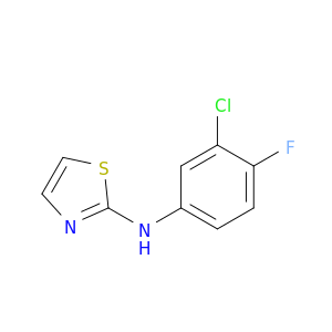 N-(3-Chloro-4-fluorophenyl)-1,3-thiazol-2-amine