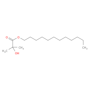 Propanoic acid, 2-hydroxy-2-methyl-, dodecyl ester
