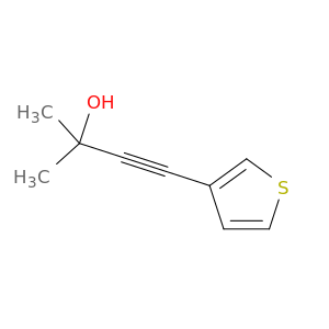 2-甲基-4-(3-噻吩基)-3-丁γ-2-OL
