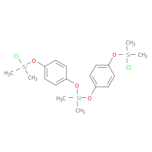 Silane, bis[4-[(chlorodimethylsilyl)oxy]phenoxy]dimethyl-