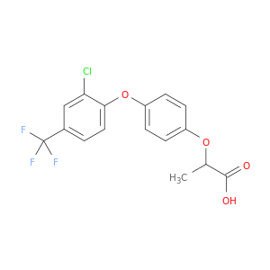 Propanoic acid, 2-[4-[2-chloro-4-(trifluoromethyl)phenoxy]phenoxy]-